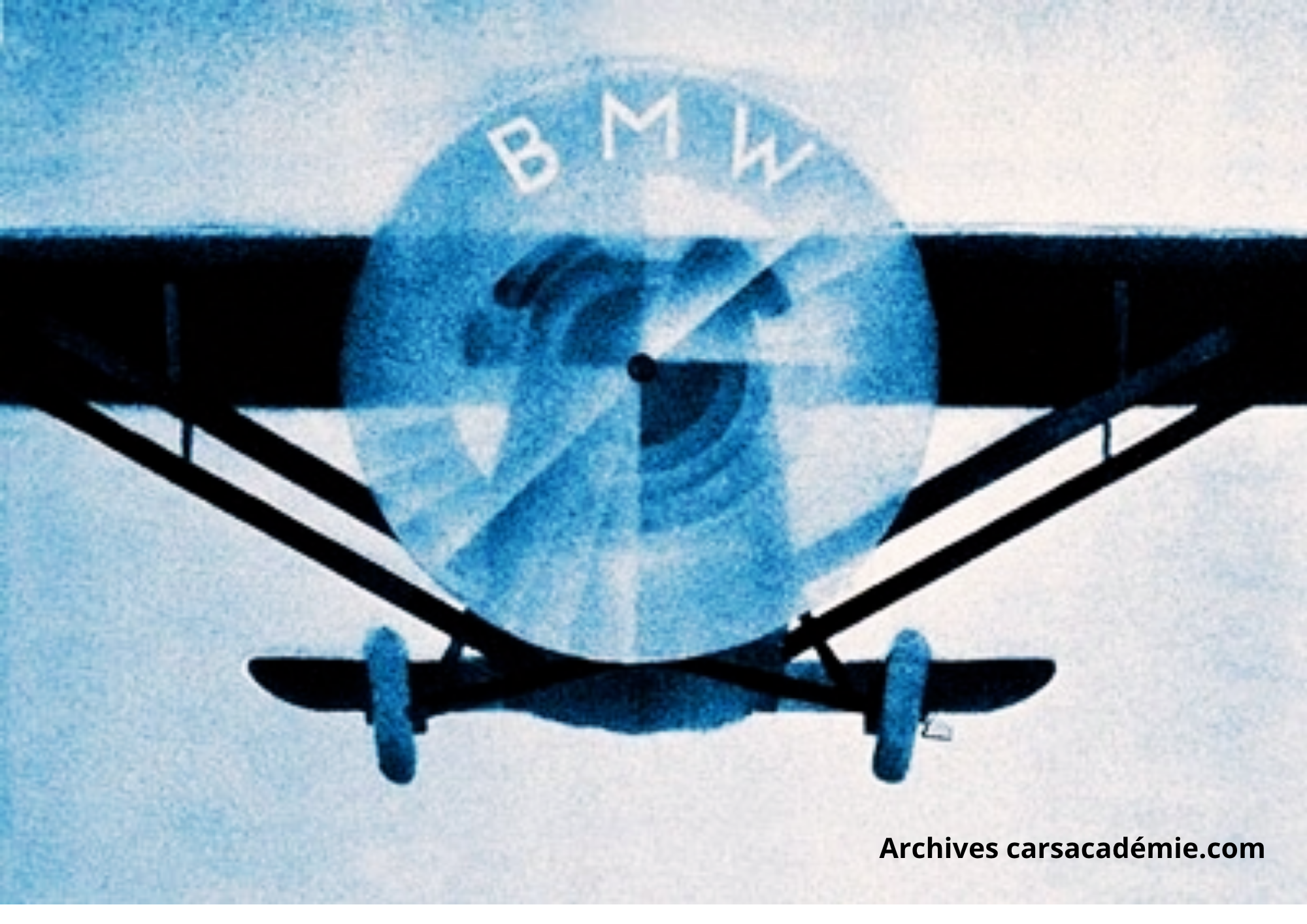 La veritable origine du logo BMW Avion Cars Academie